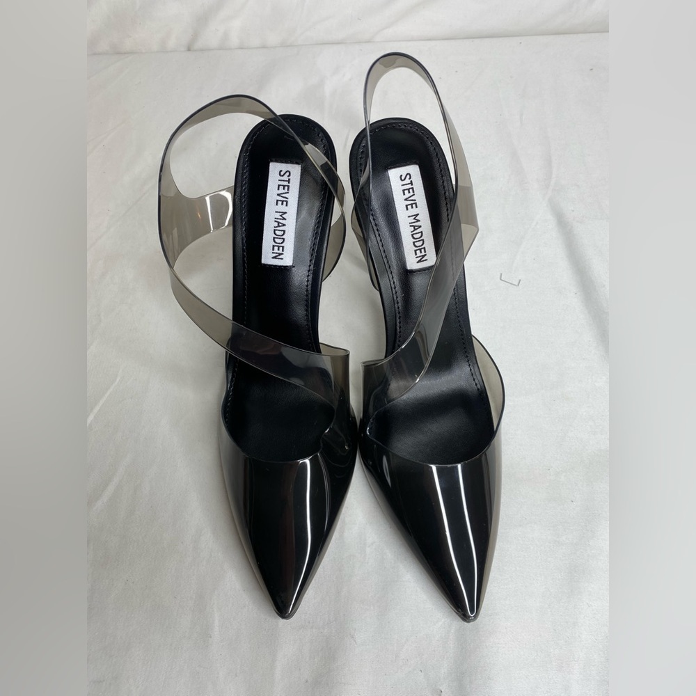 Steve Madden Women's Vienne Black Heeled Sandal New With Box - Picture 7 of 11